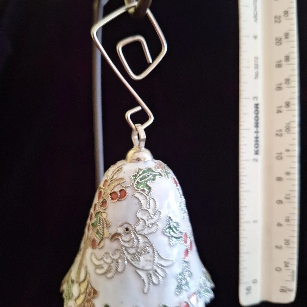 Cloisonni Christmas bell